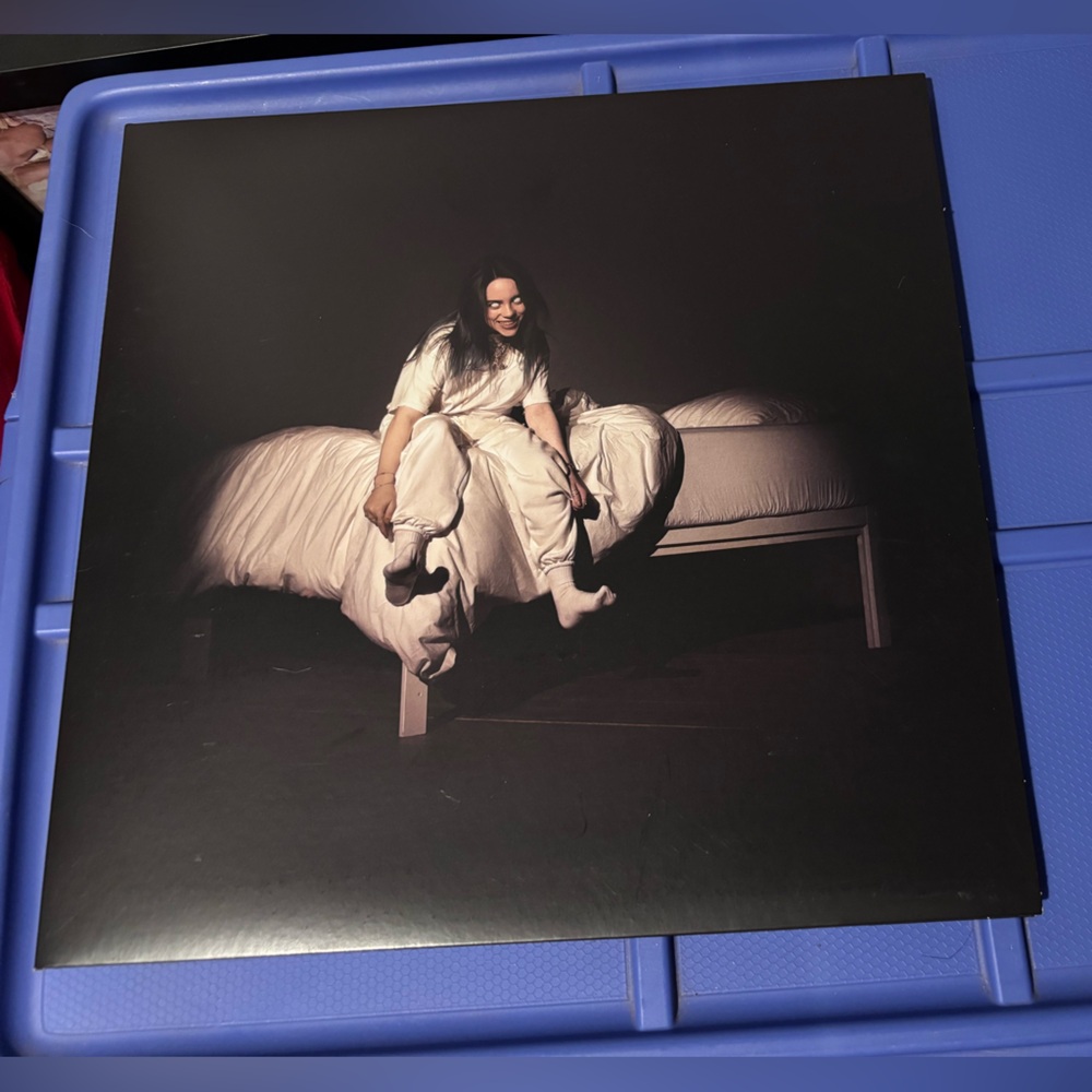 when we all fall asleep, where do we go? paleyellow special edition billie vinyl